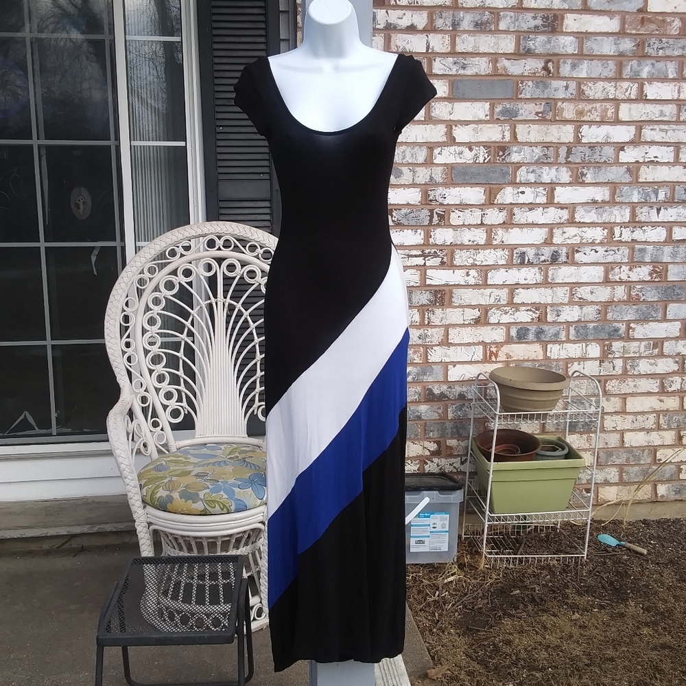 Rolla Coaster curve-hugging maxi dress - XS